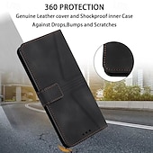 abordables Carcasas iPhone-teléfono Funda Para iPhone 16 Pro Max Plus iPhone 15 Pro Max Plus iPhone 14 13 12 11 Pro Max Plus Tarjetas billetera con Soporte Magnética con correa de muñeca Retro Cuero de PU
