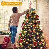 economico Plug in elettrico-elegante festa di nozze ricevimento 2m 280led albero di natale luci stringa con 8 modalità – bassa tensione sicura per 6-8 piedi alberi decorazione del festival
