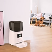 levne Misky a krmítka pro psy-Psi Kočky Domácí mazlíčci Automatický podavač / Mísa na krmení ABS + PC Skládací Snadná instalace Splittable Jednobarevné Bílá Mísy a krmení Domů Denní