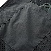 Недорогие Жилеты-Муж. Жилет для туризма и прогулок Весна Осень на открытом воздухе Быстровысыхающий Удобный Жилет Охота Рыбалка Восхождение Черный Военно-зеленный Хаки Темно-синий Серый