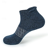 abordables calcetines de hombre-Hombre 5 pares Paquetes múltiples Calcetín Calcetines hasta el Tibio Calcetines Cortos Calcetines informales Amarillo Rojo Color Plano Deporte Diario Vacaciones Básico Medio Primavera Otoño Moda