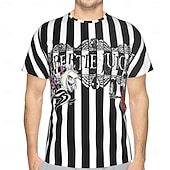 levne Kreslená a filmová postava-Beetlejuice 2 Trička Manga Tisk 3D Postavička Grafika Pro Pro páry Pánské Dámské Dospělé Karneval Plesová maškaráda 3D tisk Párty Běžné / Denní