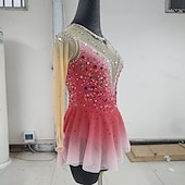 cheap Figure Skating Dresses-Figure Skating Costumes Figure Skating Performance Costumes Grading Costumes Competition Costumes Children&#039;s Adult Women&#039;s Figure Skating Costumes Adult And Children&#039;s Customized Spandex