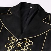 זול גותי-פאנק &amp; גותיות ימי הביניים סטימפונק חליפת ערב בלשית מעיל קרקס נסיך ערפדים תחפושות בגדי ריקוד גברים האלווין (ליל כל הקדושים) נשף מסכות הצגה מבוגרים מעיל