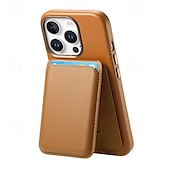 levne Pouzdra pro iPhone-telefon Carcasă Pro iPhone 16 Pro Max Plus iPhone 15 Pro Max Plus iPhone 14 Pro Max iPhone 14 Pro Max Plus iPhone 13 Pro Max Zadní kryt se stojánkem Magnetické Slot pro kartu Retro TPU PC PU kůže