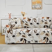 baratos Cobertura de Sofa-capa de sofá estampada capa elástica para sofás em formato de L protetor de móveis elegante e durável ideal para renovar a decoração da sua sala de estar com um design exclusivo