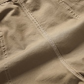 economico Pantaloni cargo-Per uomo Pantaloni cargo Pantaloni Bottoni Multi tasca Liscio Indossabile Esterno Giornaliero Campeggio e hiking Di tendenza Classico Nero Giallo