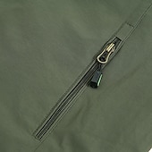 economico Gilet da Pesca per Uomo-Per uomo Gilet Gilet da pesca Gilet da escursione Giornaliero Appuntamento Da mare Di tendenza Informale Primavera &amp; Autunno Tasche Nylon Comodo Liscio Cerniera Colletto alla coreana Standard Nero