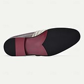 economico Mocassini in pelle premium-mocassini da uomo traspiranti in pelle bovina di prima qualità e nylon intrecciato - comode scarpe slip-on per abbigliamento casual e formale
