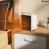 abordables Équipements de chauffage-radiateur d&#039;appoint 900w radiateur d&#039;appoint électrique portable mini radiateur silencieux de sécurité multiple 2 modes chauffage de sécurité rapide en céramique ptc radiateur pour bureau chambre