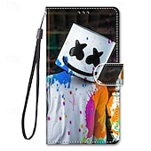 Χαμηλού Κόστους iPhone Θήκες-τηλέφωνο tok Για iPhone 11 Pro Max Πίσω Κάλυμμα με βάση στήριξης με λουράκι καρπού Υποδοχή κάρτας Ρετρό TPU PU δέρμα