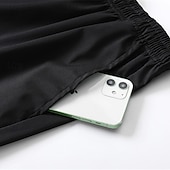 رخيصةأون بدلات رياضية-رجالي بدلة رياضية بذلة رياضة رباط جيب ألوان متناوبة تيشيرت هودي وبنطلون مجموعة ملابس رياضية الربيع الخريف أسود أخضر داكن تمرين نادي رياضي الركض ركض ناعم متنفس كم طويل رياضة ألبسة رياضية مرن نسبياً