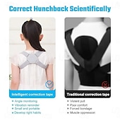 cheap Personal Protection-Get A Flat Belly And Perfect Posture Instantly With This Hunchback Corrector With Sensor Vibration Reminder