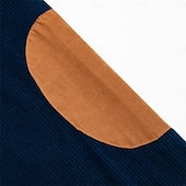 baratos hoodies básicos dos homens-Homens Moletom Azul Verde Escuro Capuz Com Capuz Côr Sólida Bloco de cor Cordões Estilo vintage Com Capuz Casa Desportos e Ar livre Veludo Vintage Diário Tradicional / Vintage Primavera Outono Roupa