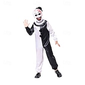 levne Klasický horor-Art the Klaun předvečer Všech svatých Cosplay kostým Maškarní Hrozivější cosplay Dospělé Pánské Dámské předvečer Všech svatých Karneval Plesová maškaráda Výkon Párty předvečer Všech svatých