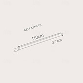 זול חגורות לגברים-בגדי ריקוד גברים אבנטים חֲגוֹרָה חגורת גברים רטרו עור PU סגסוגת מודרני עכשווי צבע אחיד / רגיל שחור חופשה לבוש יומיומי יום יומי\קז'ואל סוף שבוע חגורת מותניים