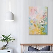 halpa Abstraktit taulut-käsintehty öljymaalaus kankaalle seinätaidekoriste moderni abstrakti kodin sisustukseen rullattu kehyksetön venyttämätön maalaus