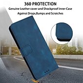 זול מארז סמסונג-טלפון מגן עבור S23 Ultra Plus S22 S21 Plus Ultra S21 FE A53 A33 A52 A42 A32 S20 FE S25 Ultra מארז כרטיס ארנק עם מעמד עם רצועת יד חריץ לכרטיס רטרו עור PU