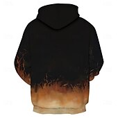abordables Sudaderas con capucha-Víspera de Todos los Santos Calabaza Sudadera Pullover Víspera de Todos los Santos 3D Bolsillo delantero Gráfico Para Pareja Hombre Mujer Adulto Víspera de Todos los Santos Carnaval Mascarada