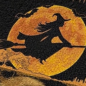 olcso Keresztpántos táskák-női halloween boszorkány mintás crossbody táska - kísérteties témájú válltáska halloween szerelmeseinek