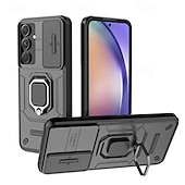 رخيصةأون جراب سامسونج-هاتف غطاء من أجل سامسونج جالاكسي S24 Ultra Plus S23 Ultra Plus A55 A35 A25 A15 5G A54 A34 A14 A13 اس 25 الترا غطاء خلفي حامل الخاتم ضد الصدمات مكتب  /  الأعمال TPU الكمبيوتر الشخصي معدن
