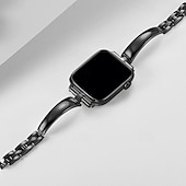 olcso Apple óraszíjak-Solo Loop Kompatibilis valamivel Apple Watch óraszíj 38mm 40mm 41mm 42mm 44mm 45mm 49mm Női Fém kapocs ötvözet Csere óraszíj mert iwatch Ultra 2 Series 9 8 7 SE 6 5 4 3 2 1