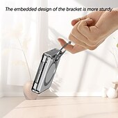 cheap Samsung Cases-Phone Case For Samsung Galaxy Z Flip 6 Z Flip 5 Z Flip 4 Z Flip 3 Back Cover with Stand Holder Magnetic Support Wireless Charging Retro TPU PC