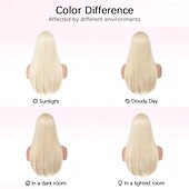 economico Parrucche trendy sintetiche-parrucca con frangia per donna parrucca lunga e liscia parrucca sintetica resistente al calore per ragazze uso quotidiano parrucca per feste di halloween cosplay