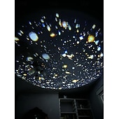 cheap Party Supplies-1pc 13-in-1 Multi-Functional Star Projector Night Light, Galaxy Planetarium Projector with Aurora Effect for Bedroom