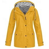 levne Fleece a 3 v 1 bundy-Dámské Dağcı Ceketi Zima Venkovní Voděodolný Větruvzdorné Multi-Pocket Přední zip Bundy 3 v 1 Lehká bunda Celý Zip Kempování a turistika cestování Tmavěhnědá Černá Bílá Žlutá Růžová