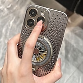 Недорогие Чехлы для iPhone-телефон Кейс для Назначение iPhone 16 Про Макс Плюс айфон 16 айфон 16 про макс айфон 15 iPhone 15 Pro Max iPhone 13 Pro Max iPhone 12 Pro Max Кейс на заднюю панель со стендом Защита от удара Ретро ПК