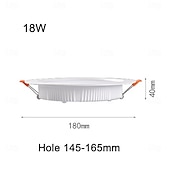 economico Luci da palcoscenico-faretto da incasso a led 220v 7w 9w 12w 18w bianco caldo bianco per soffitto commerciale palcoscenico 1 pz