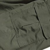 voordelige Bodems-Voor heren Combatbroek Cargohosen Wendbare Hosen Militair Buiten Normale pasvorm waterdicht Ademend Sneldrogend Broeken / Regenbroek / Overbroek Elastische taille Leger Groen donkergrijs Jagen