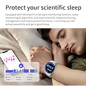 abordables Pulseras inteligentes-696 DA09 Reloj inteligente 1.43 pulgada Pulsera inteligente Bluetooth Podómetro Recordatorio de Llamadas Seguimiento del Sueño Compatible con Android iOS Mujer Hombre Llamadas con Manos Libres
