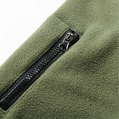 abordables Sudaderas Básicas_-Hombre Pull-over Sudadera con un cuarto de cremallera Sudadera táctica con capucha Azul Piscina Verde Trébol Caqui Café Cuello Mao Media cremallera Plano Retazos Bolsillo Bloque de Color Deporte