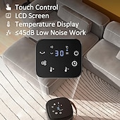 economico apparecchiature di riscaldamento-riscaldatore per ambienti piccolo riscaldatore per ambienti in ceramica con termostato mini riscaldatore elettrico portatile con calore di sicurezza rapido protezione multipla per scrivania di casa