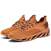 voordelige Herensneakers-herenmode hardloopsneakers, lichtgewicht ademende sportschoenen met unieke blade-zool, ideaal voor de sportschool, hardlopen en streetwear