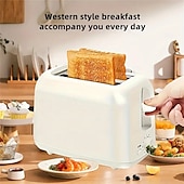 preiswerte Küchengeräte-2-Scheiben-Toaster Frühstückstoaster für zu Hause kleiner automatischer Multifunktionstoaster