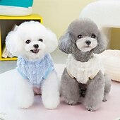 ieftine Pulovere-Câini Pisici Pulovere Jumper Modă Iarnă Cald Modă Comfortabil În aer liber Zilnice homewear Îmbrăcăminte pentru câini for Small