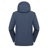 preiswerte Softshell-, Fleece- &amp; Wanderjacken-Herren Fleecejacke für Wanderer Winter Draussen Patchwork warm Fleece-Futter Wasserdicht Windundurchlässig Vliesjacken Voller Reißverschluss Klettern Camping / Wandern / Höhlenforschung Reisen