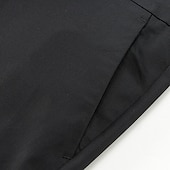 levne Štíhlý-Pánské Promoce Oblekové Kalhoty Kalhoty chinos Knoflíky Kapsy Bez vzoru Pohodlné Formální Párty Práce Módní Klasický styl Černá Námořnická modř Lehce elastické