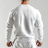 economico Felpe grafiche da uomo-Per uomo Divertente Anatra Pullover Felpa Manica lunga Felpe Girocollo Classico Casual / quotidiano Primavera Autunno Nero Bianco Abbigliamento progettista Stampa grafica Normale S M L XL 2XL