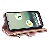 ieftine Alte Carcase-telefon Maska Pentru Pixel 9 Pro Pixel 9 Pro XL Pixel 8 Pro Pixel 8 Pixel 9 Pixel 7 Pixel 7 Pro Capac Spate rezista Fermoar Acceptă încărcarea fără fir Retro TPU PU piele