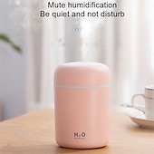 cheap Humidifiers &amp; Dehumidifiers-Air Humidifier USB Mini Aroma Essential Oil Diffuser for Home Car Ultrasonic Mute Mist Maker Diffuser with