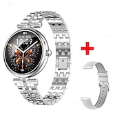 cheap Smart Wristbands-696 AK73 Smart Watch 1.28 inch Smart Band Fitness Bracelet Bluetooth Pedometer Call Reminder Sleep Tracker Compatible with Android iOS Women Hands-Free Calls Message Reminder IPX-0 40mm Watch Case