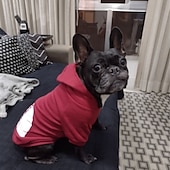 abordables Sweats à capuche-Chien Pulls à capuche Mode Hiver Chaud Mode Confortable Extérieur Tenue Quotidienne Intérieur Vêtements pour Chiens for Petit Moyen Grand