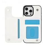 お買い得  iPhone用ケース-電話 ケース 用途 iPhone 16 Pro Max プラス iPhone 15 プロマックスプラス iPhone 14 13 12 11 Pro Max Plus Mini SE バックカバー スタンド付き カード挿入口 耐衝撃 レトロ風 TPU PUレザー