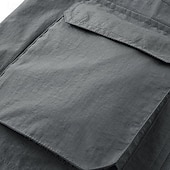 Недорогие Жилеты-Муж. Жилет для туризма и прогулок Весна Осень на открытом воздухе Быстровысыхающий Удобный Жилет Охота Рыбалка Восхождение Черный Военно-зеленный Хаки Темно-синий Серый