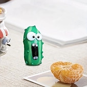 cheap Gags &amp; Practical Joke Toys-10 PCS Fun Screaming Pickles - Perfect Home Decor &amp; Gift for Foodies and Pickle Enthusiasts, PVC, No Batteries Required Christmas Gift
