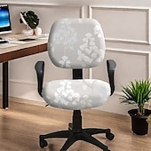 cheap Office Chair Cover-Office Chair Cover and Stool Chair Cover Stretchy and Durable Slipcovers Furniture Protectors for a Comfortable and Stylish Workspace Decor